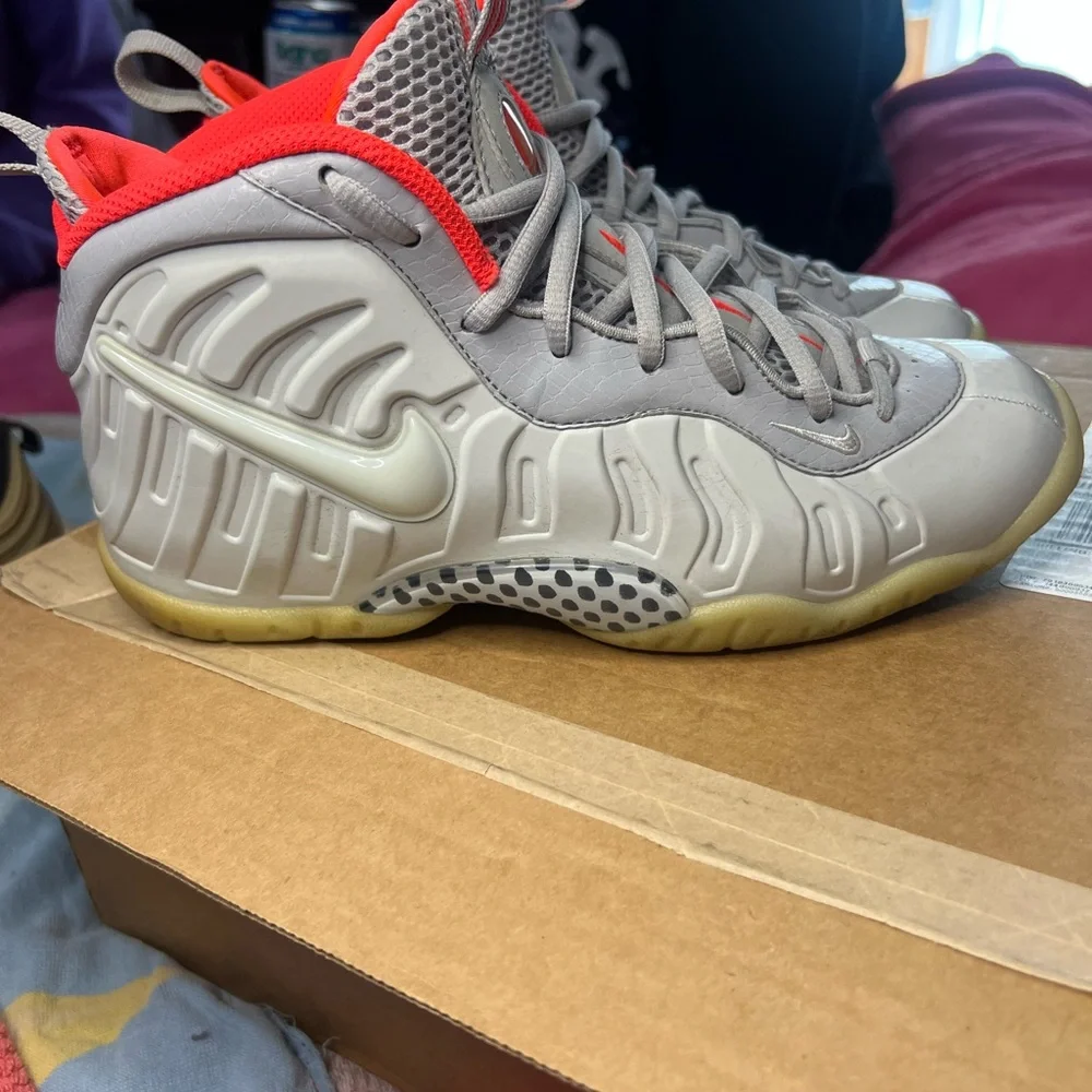 X SOLD X Nike foamposites pure platinum - Picture 1 of 8